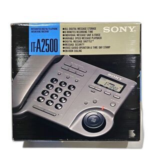 Sony IT-A2500 Integrated Digital Telephone Answering Machine Working